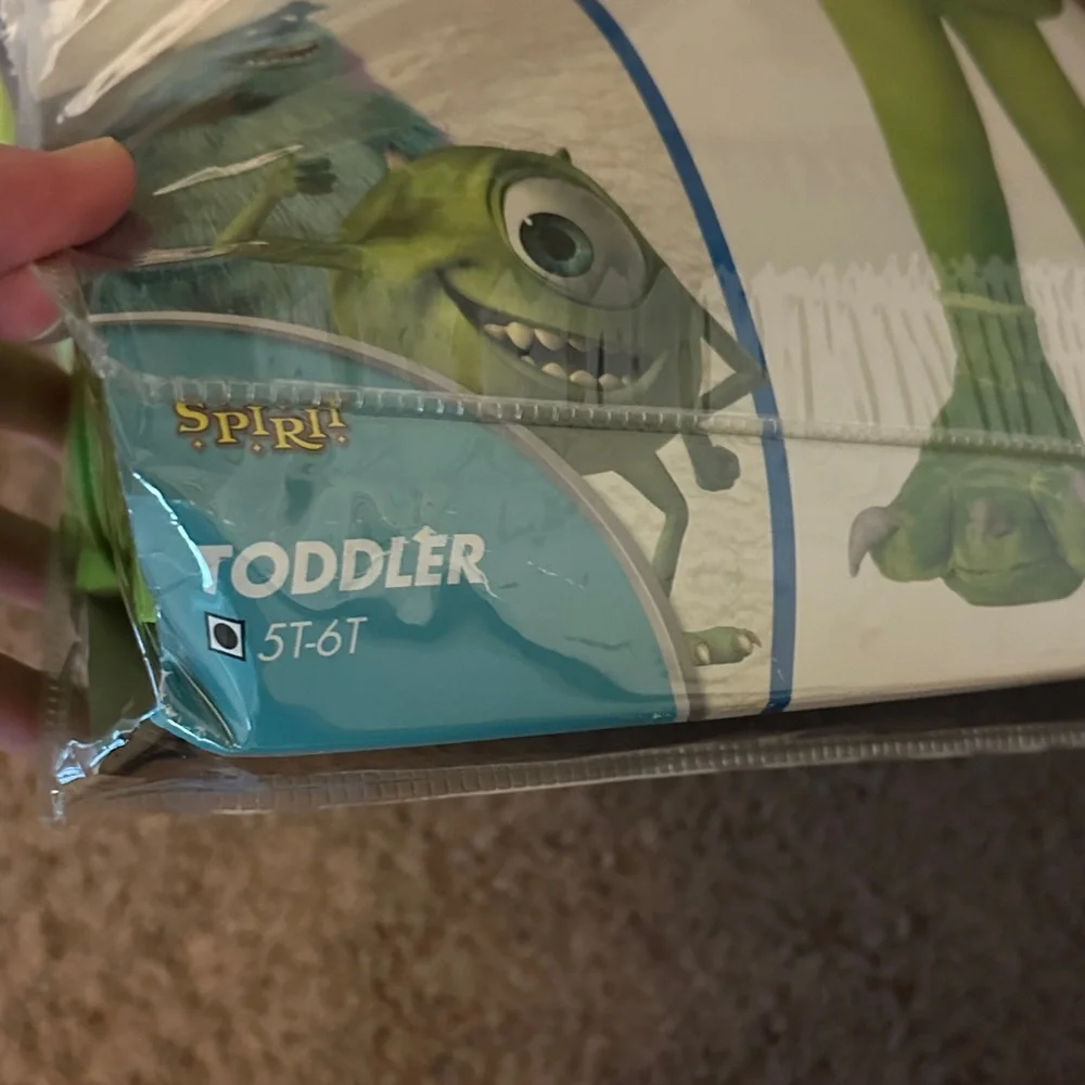 Spirit Monsters Green Kids Costume - Picture 2 of 3